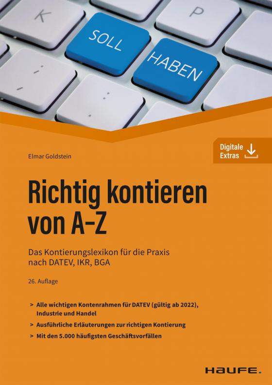 Cover-Bild Richtig kontieren von A-Z