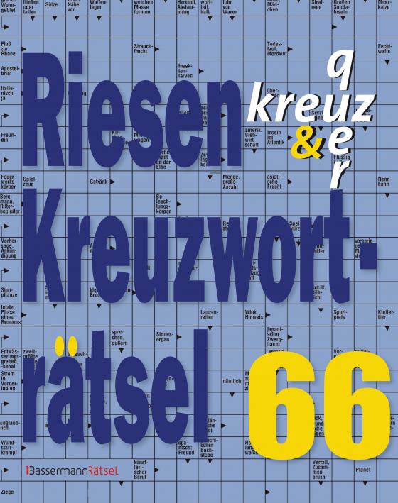 Cover-Bild Riesen-Kreuzworträtsel 66 (5 Exemplare à 2,99 €)