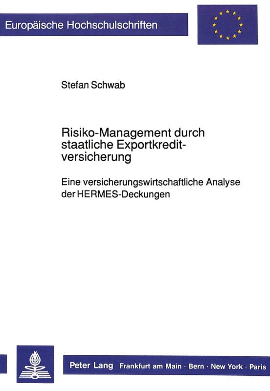 Cover-Bild Risiko-Management durch staatliche Exportkreditversicherung