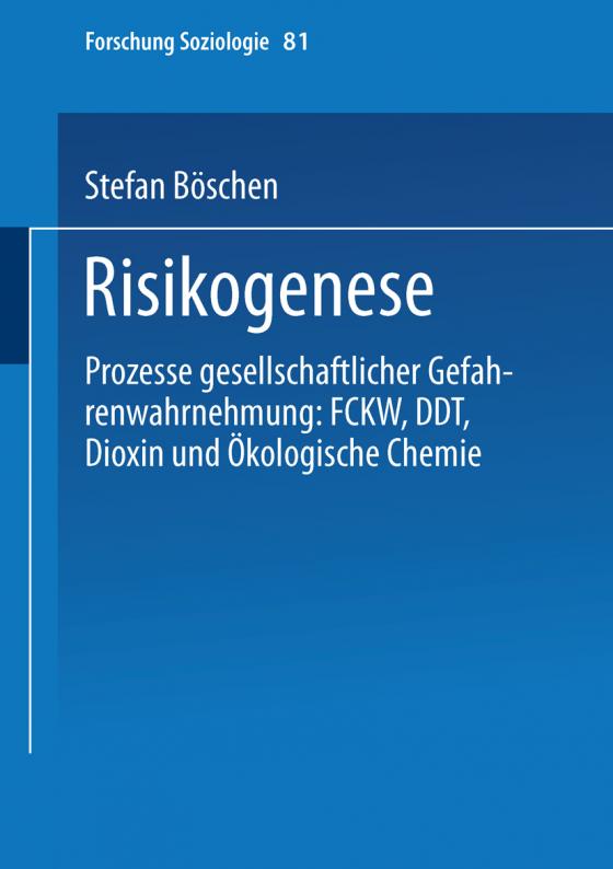 Cover-Bild Risikogenese