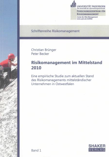 Cover-Bild Risikomanagement im Mittelstand 2010: