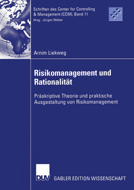 Cover-Bild Risikomanagement und Rationalität