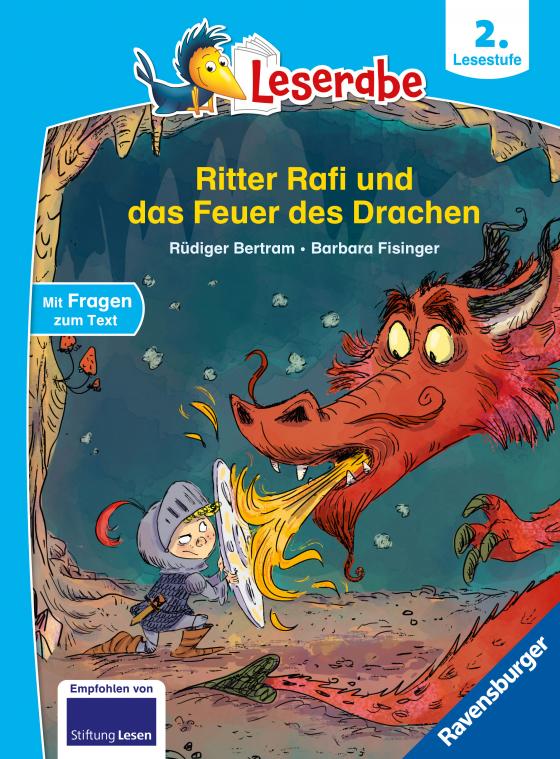 Cover-Bild Ritter Rafi und das Feuer des Drachen - lesen lernen mit dem Leseraben - Erstlesebuch - Kinderbuch ab 7 Jahren - lesen üben 2. Klasse (Leserabe 2. Klasse)