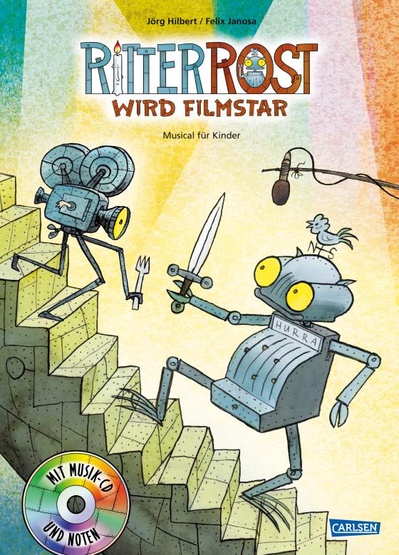 Cover-Bild Ritter Rost 13: Ritter Rost wird Filmstar (Ritter Rost mit CD und zum Streamen, Bd. 13)