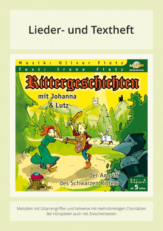 Cover-Bild Rittergeschichten mit Johanna und Lutz