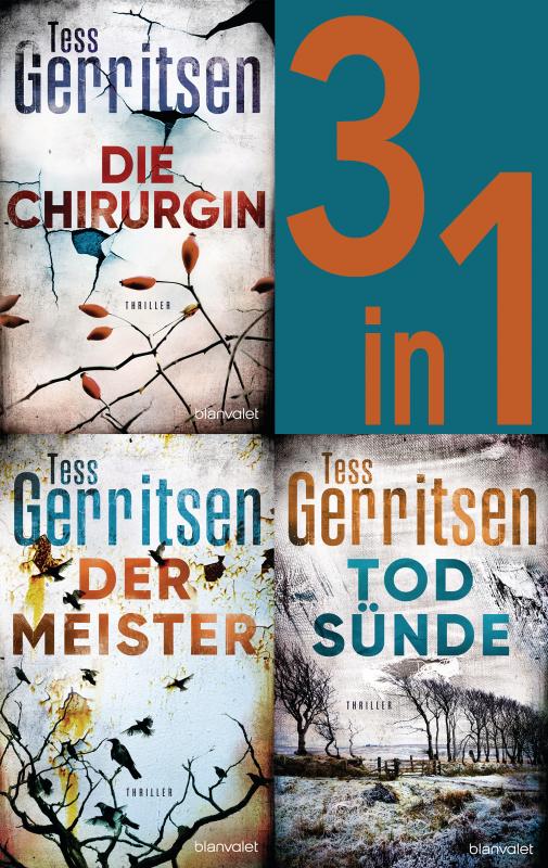 Cover-Bild Rizzoli & Isles Band 1-3: - Die Chirurgin / Der Meister / Todsünde (3in1-Bundle)