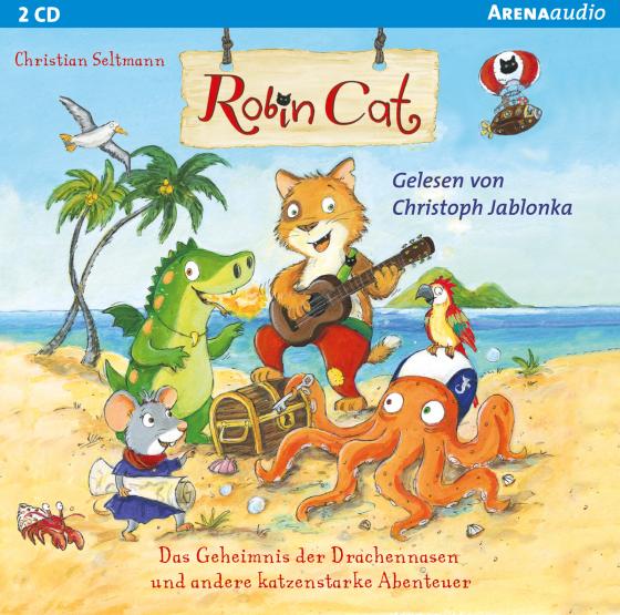 Cover-Bild Robin Cat. Das Geheimnis der Drachennasen und andere katzenstarke Abenteuer