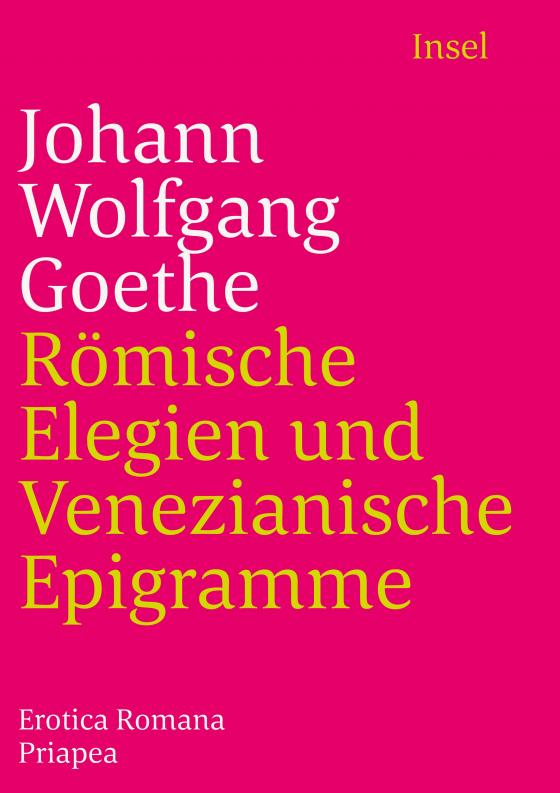 Cover-Bild Römische Elegien und Venezianische Epigramme