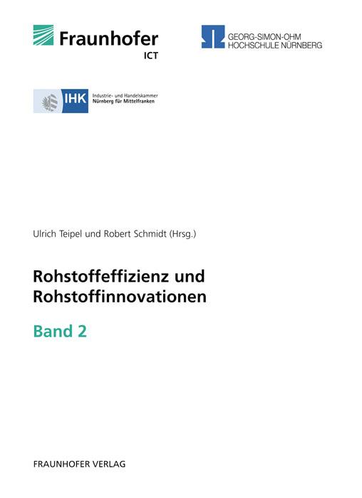 Cover-Bild Rohstoffeffizienz und Rohstoffinnovationen. Band 2.