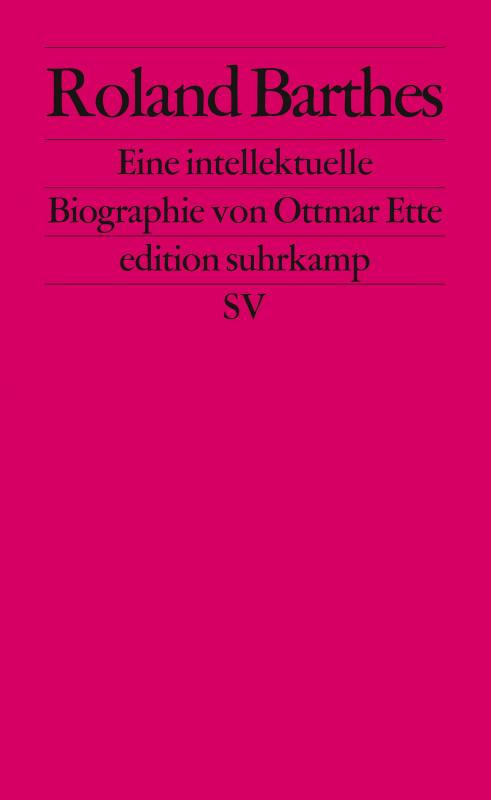 Cover-Bild Roland Barthes