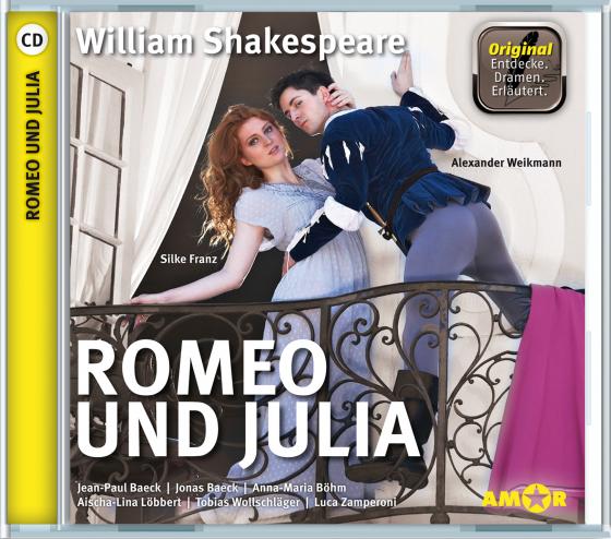 Cover-Bild Romeo und Julia, wichtige Szenen im Original mit Erläuterung