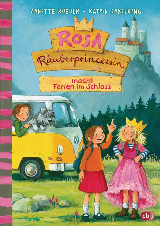 Cover-Bild Rosa Räuberprinzessin macht Ferien im Schloss