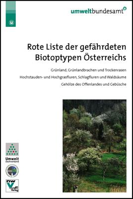 Cover-Bild Rote Liste der gefährdeten Biotoptypen Österreichs