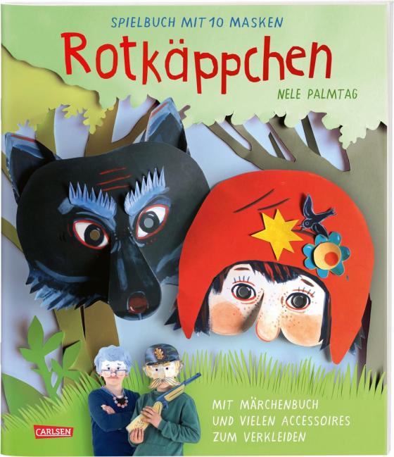 Cover-Bild Rotkäppchen: Spielbuch mit 10 Masken