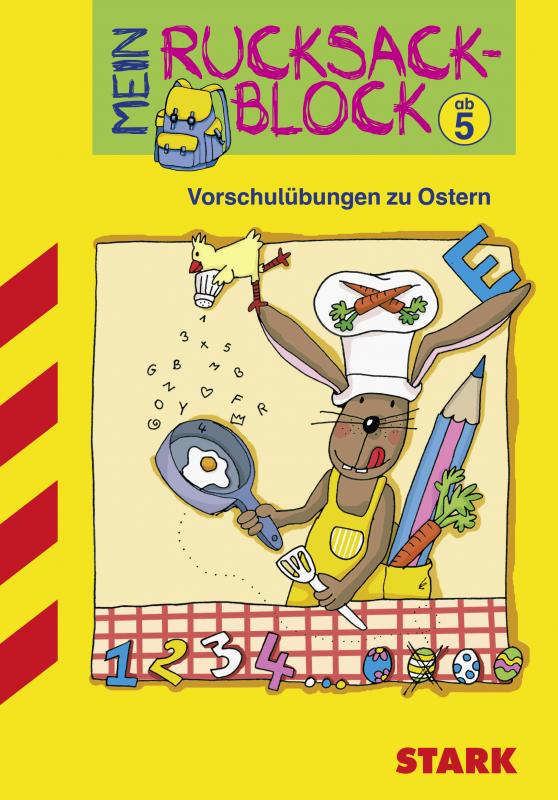 Cover-Bild Rucksackblock Vorschule - Vorschulübungen (Motiv Ostern)