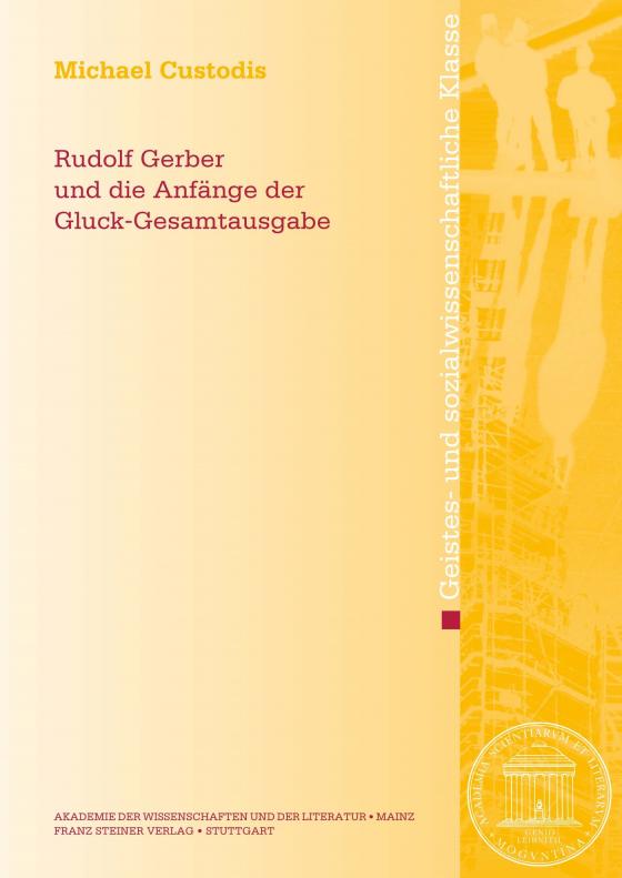 Cover-Bild Rudolf Gerber und die Anfänge der Gluck-Gesamtausgabe