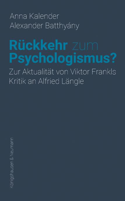 Cover-Bild Rückkehr zum Psychologismus?