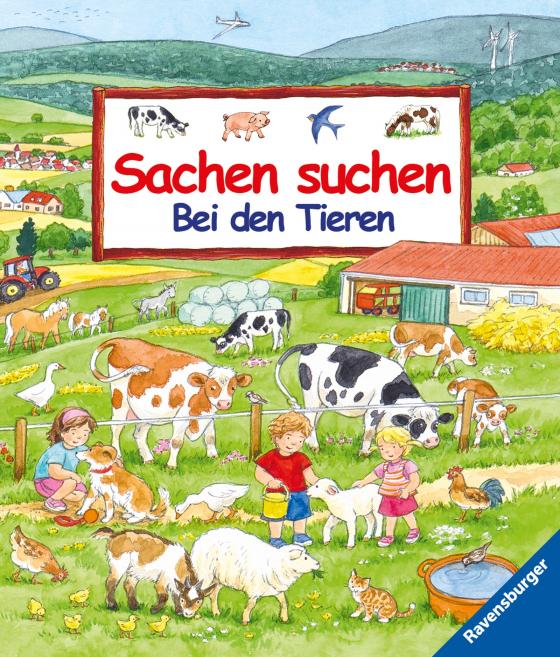 Cover-Bild Sachen suchen - Bei den Tieren