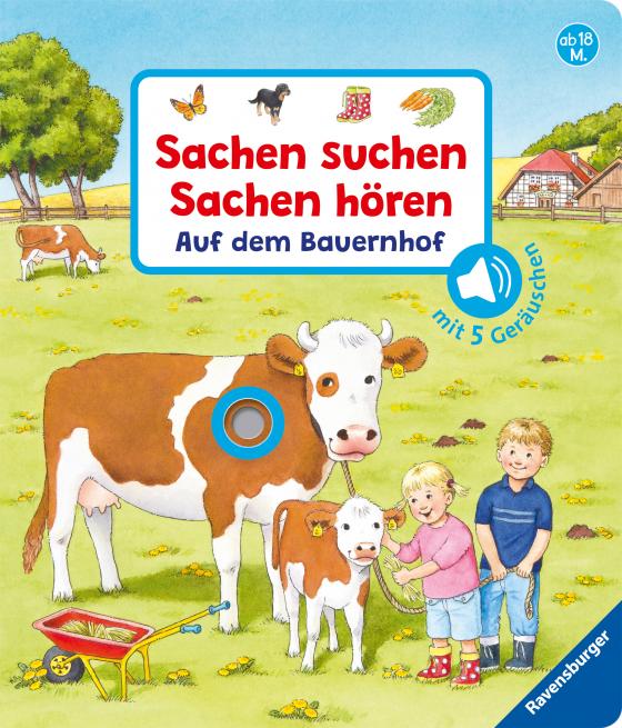 Cover-Bild Sachen suchen, Sachen hören: Auf dem Bauernhof