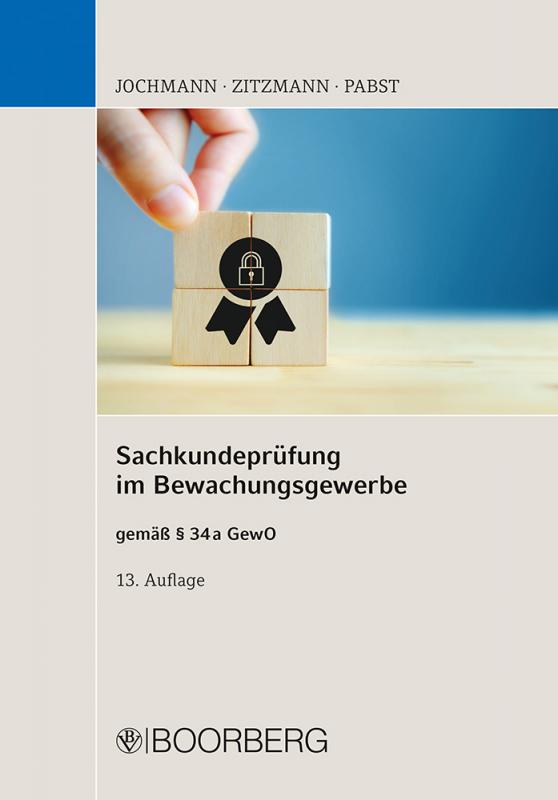 Cover-Bild Sachkundeprüfung im Bewachungsgewerbe