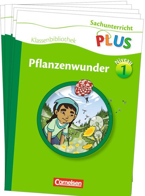 Cover-Bild Sachunterricht plus - Grundschule - Klassenbibliothek / Pflanzenwunder