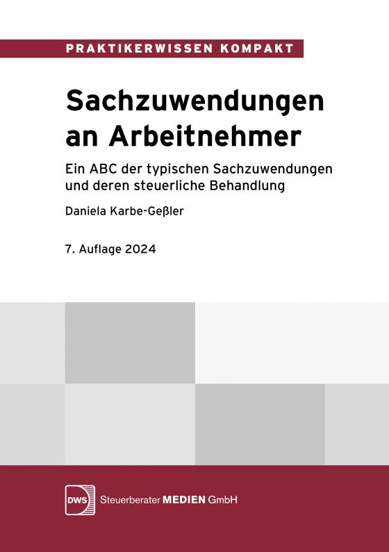 Cover-Bild Sachzuwendungen an Arbeitnehmer