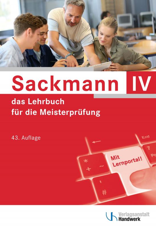 Cover-Bild Sackmann - das Lehrbuch für die Meisterprüfung Teil IV