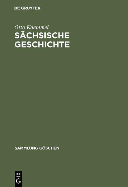 Cover-Bild Sächsische Geschichte