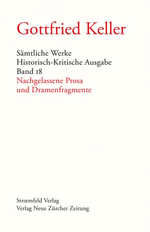 Cover-Bild Sämtliche Werke. Historisch-Kritische Ausgabe, Band 17.1 & 17.2