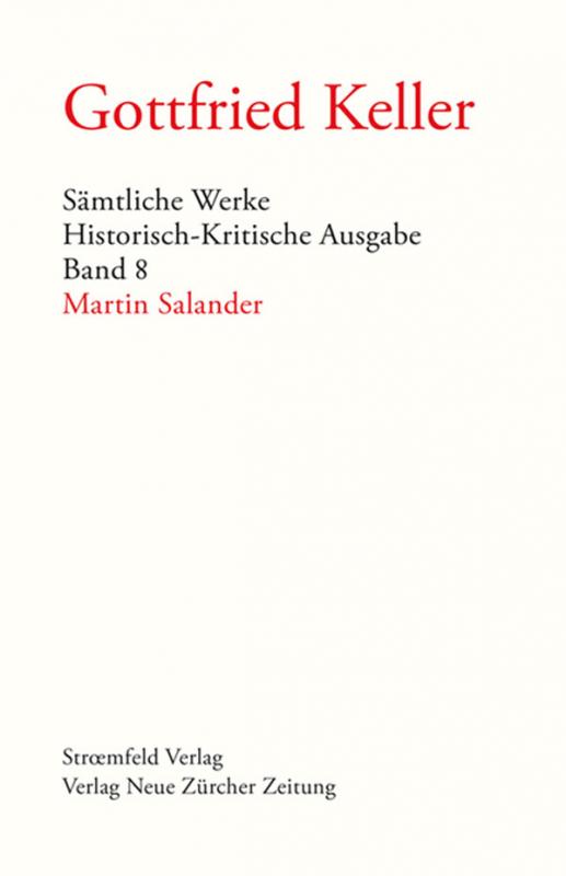 Cover-Bild Sämtliche Werke. Historisch-Kritische Ausgabe, Band 8