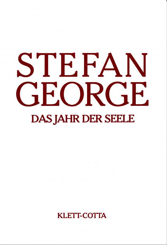 Cover-Bild Sämtliche Werke in 18 Bänden, Band 4. Das Jahr der Seele (Sämtliche Werke in achtzehn Bänden, Bd. ?)