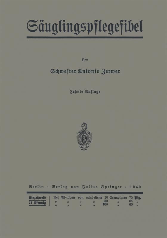 Cover-Bild Säuglingspflegefibel