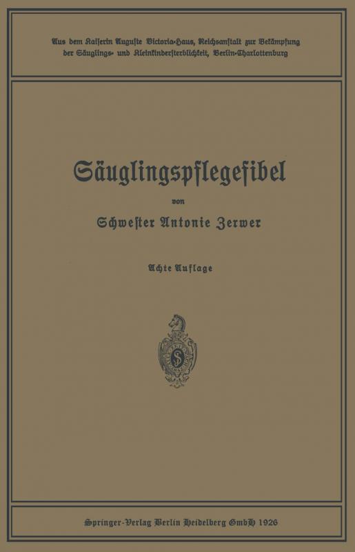 Cover-Bild Säuglingspflegefibel