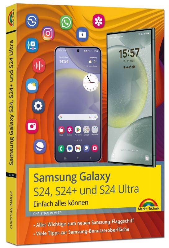 Cover-Bild Samsung Galaxy S24, S24+ und S24 Ultra mit Android 14