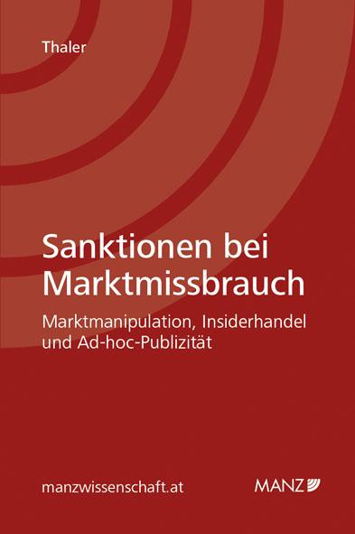 Cover-Bild Sanktionen bei Marktmissbrauch