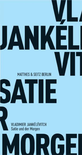 Cover-Bild Satie und der Morgen