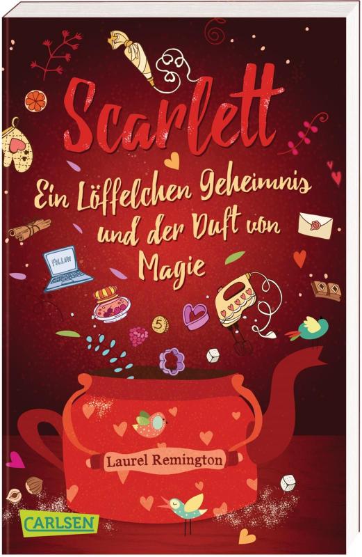 Cover-Bild Scarlett: Ein Löffelchen Geheimnis und der Duft von Magie – Ein Buch voller Rezepte, Freundschaft und Liebe (Scarlett 1)
