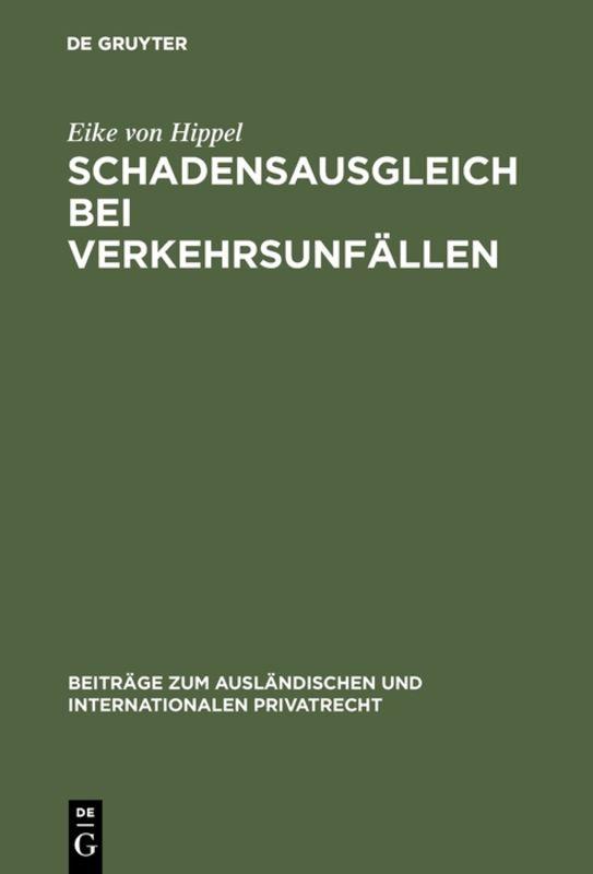 Cover-Bild Schadensausgleich bei Verkehrsunfällen