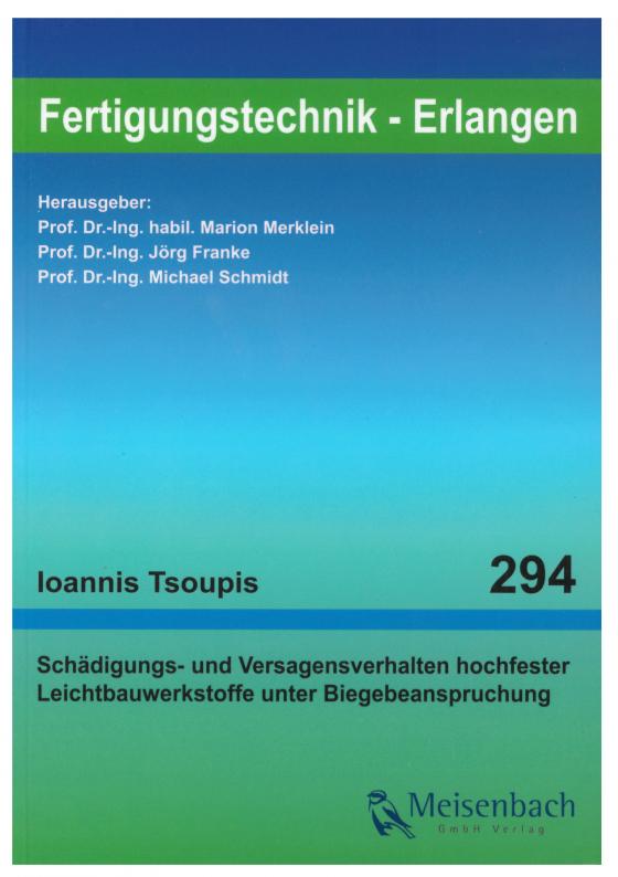 Cover-Bild Schädigungs- und Versagensverhalten hochfester Leichtbauwerkstoffe unter Biegebeanspruchung