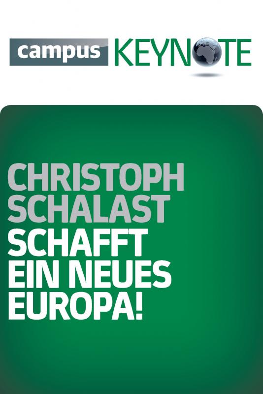 Cover-Bild Schafft ein neues Europa!