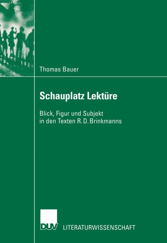 Cover-Bild Schauplatz Lektüre