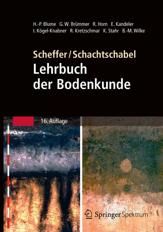 Cover-Bild Scheffer/Schachtschabel: Lehrbuch der Bodenkunde