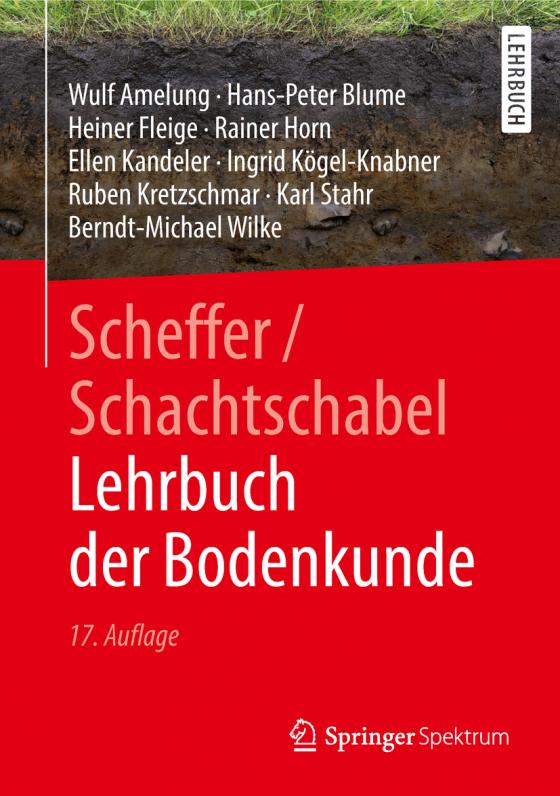 Cover-Bild Scheffer/Schachtschabel Lehrbuch der Bodenkunde