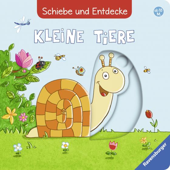 Cover-Bild Schiebe und Entdecke: Kleine Tiere