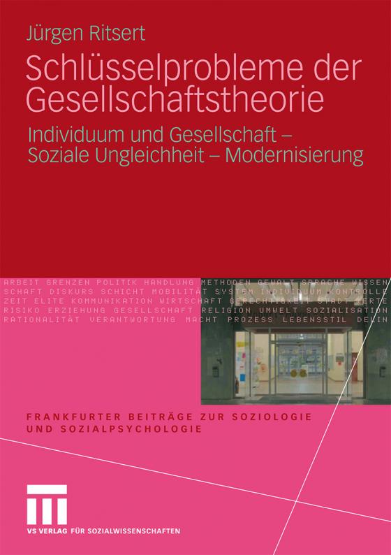 Cover-Bild Schlüsselprobleme der Gesellschaftstheorie