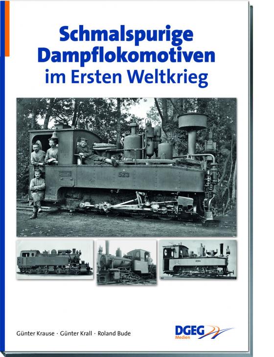 Cover-Bild Schmalspurige Dampflokomotiven im Ersten Weltkrieg