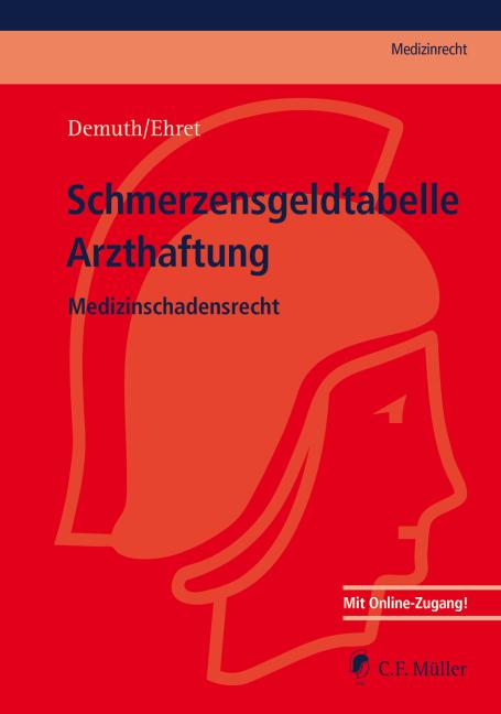 Cover-Bild Schmerzensgeldtabelle Arzthaftung