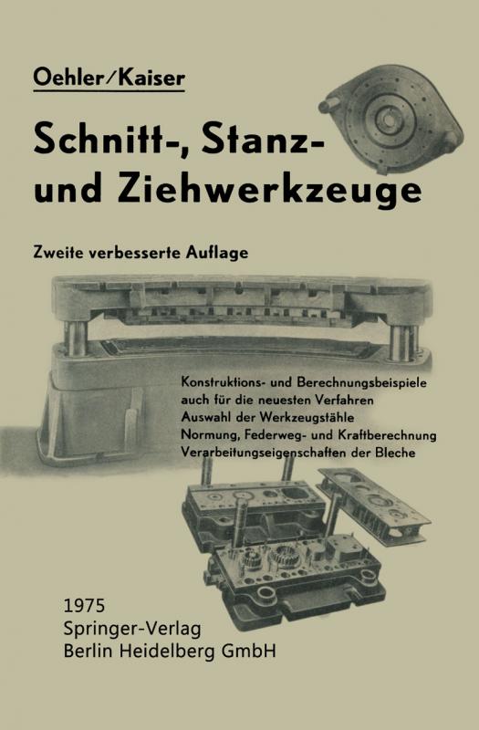 Cover-Bild Schnitt-, Stanz- und Ƶiehwerkzeuge