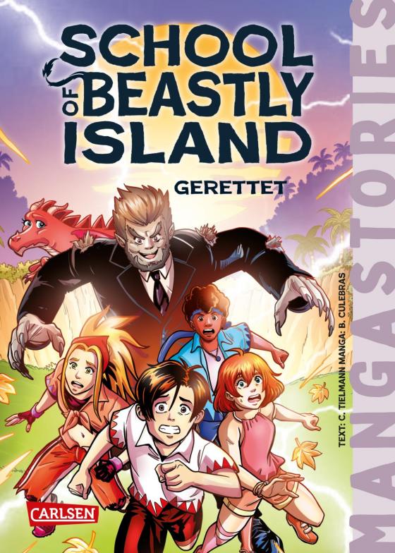 Cover-Bild School of Beastly Island - Band 2 - Gerettet