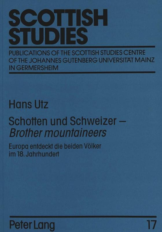 Cover-Bild Schotten und Schweizer - «Brother mountaineers»